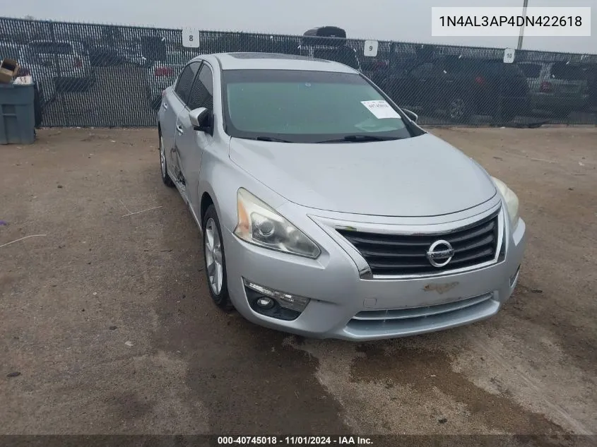 2013 Nissan Altima 2.5 Sv VIN: 1N4AL3AP4DN422618 Lot: 40745018