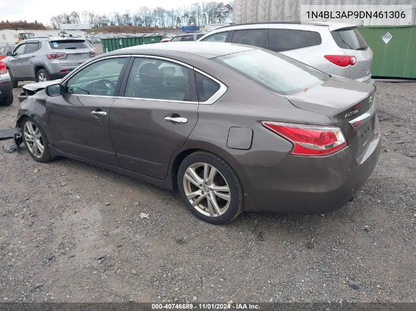 2013 Nissan Altima 3.5 S VIN: 1N4BL3AP9DN461306 Lot: 40746689