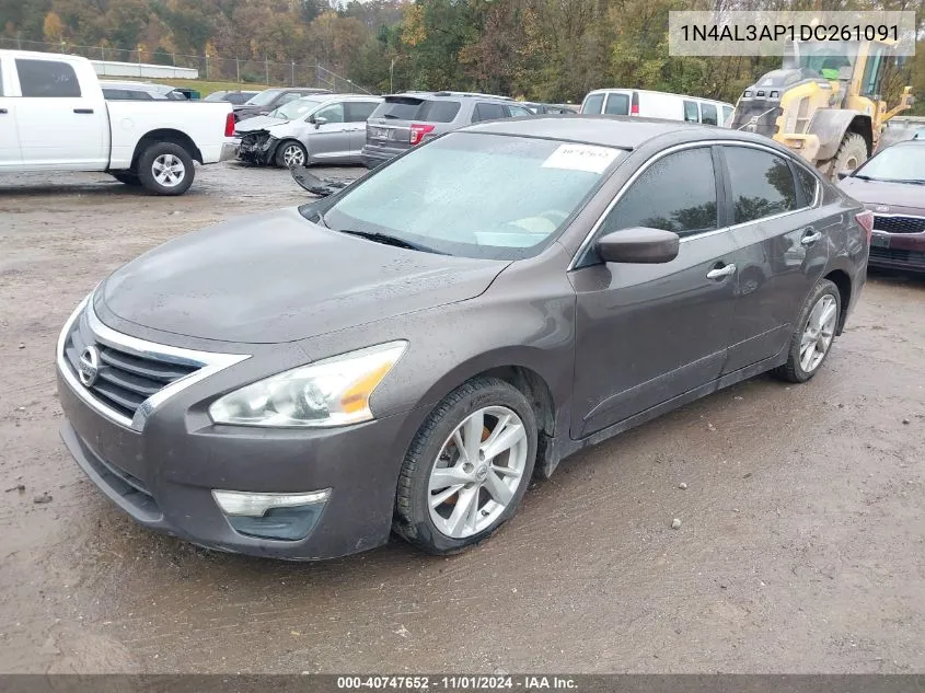 2013 Nissan Altima 2.5 Sv VIN: 1N4AL3AP1DC261091 Lot: 40747652