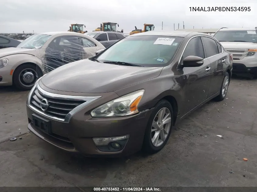 2013 Nissan Altima 2.5 Sl VIN: 1N4AL3AP8DN534595 Lot: 40753452