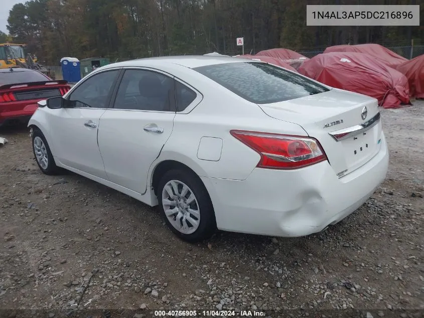 2013 Nissan Altima 2.5 S VIN: 1N4AL3AP5DC216896 Lot: 40756905