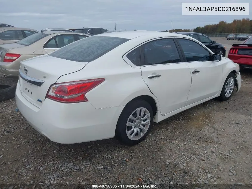 2013 Nissan Altima 2.5 S VIN: 1N4AL3AP5DC216896 Lot: 40756905