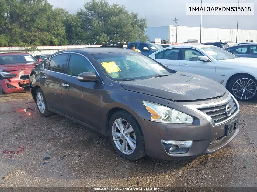 2013 Nissan Altima 2.5 Sl VIN: 1N4AL3APXDN535618 Lot: 40757535