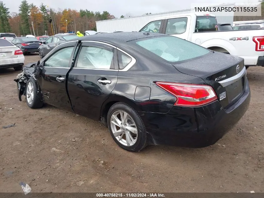 2013 Nissan Altima 2.5 Sl VIN: 1N4AL3AP5DC115535 Lot: 40758215