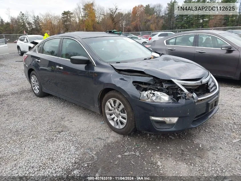 2013 Nissan Altima 2.5 S VIN: 1N4AL3AP2DC112625 Lot: 40763319