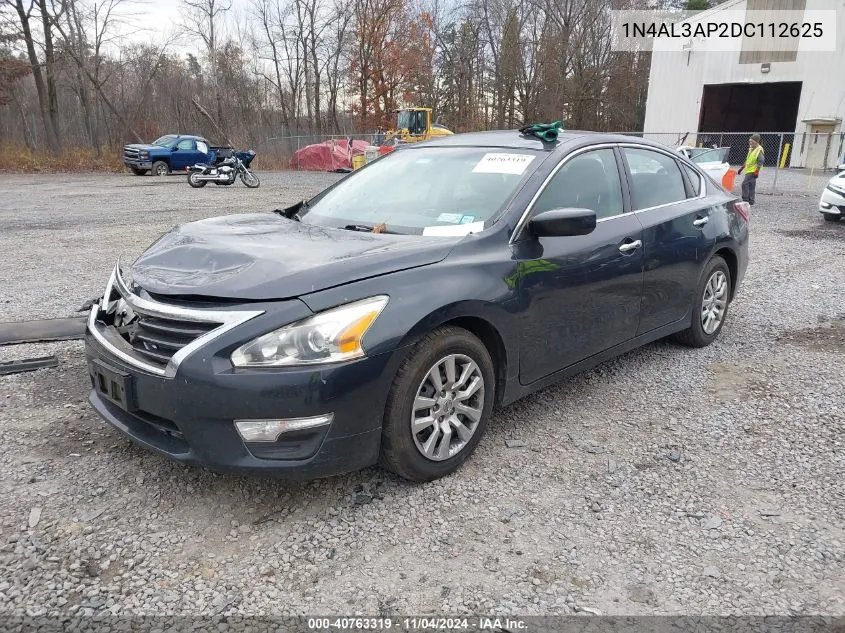 2013 Nissan Altima 2.5 S VIN: 1N4AL3AP2DC112625 Lot: 40763319