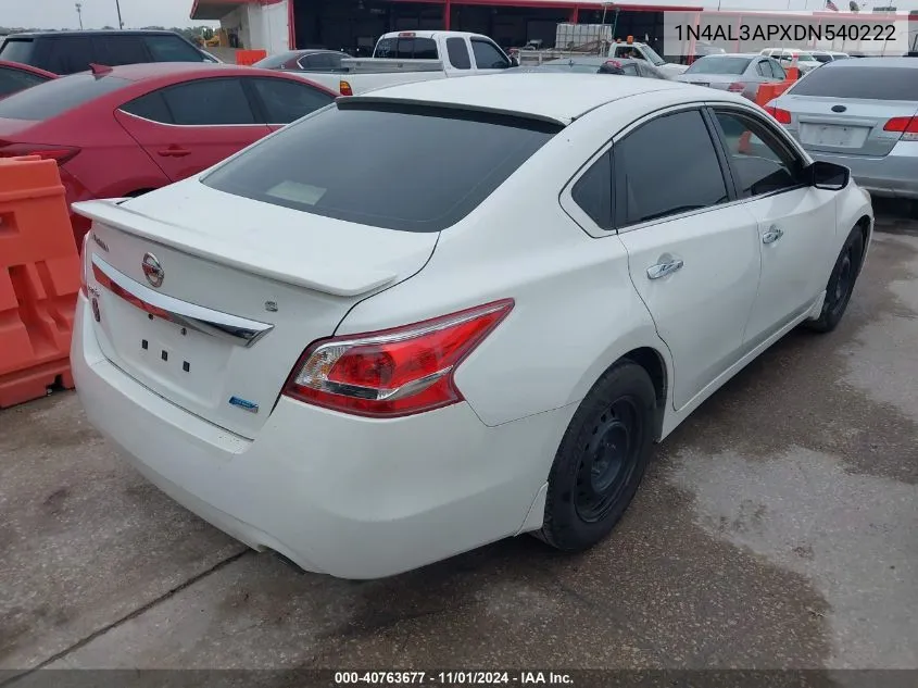 1N4AL3APXDN540222 2013 Nissan Altima 2.5 S