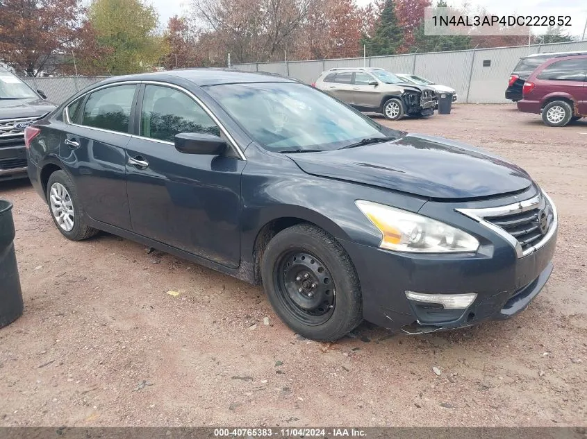 1N4AL3AP4DC222852 2013 Nissan Altima 2.5 S