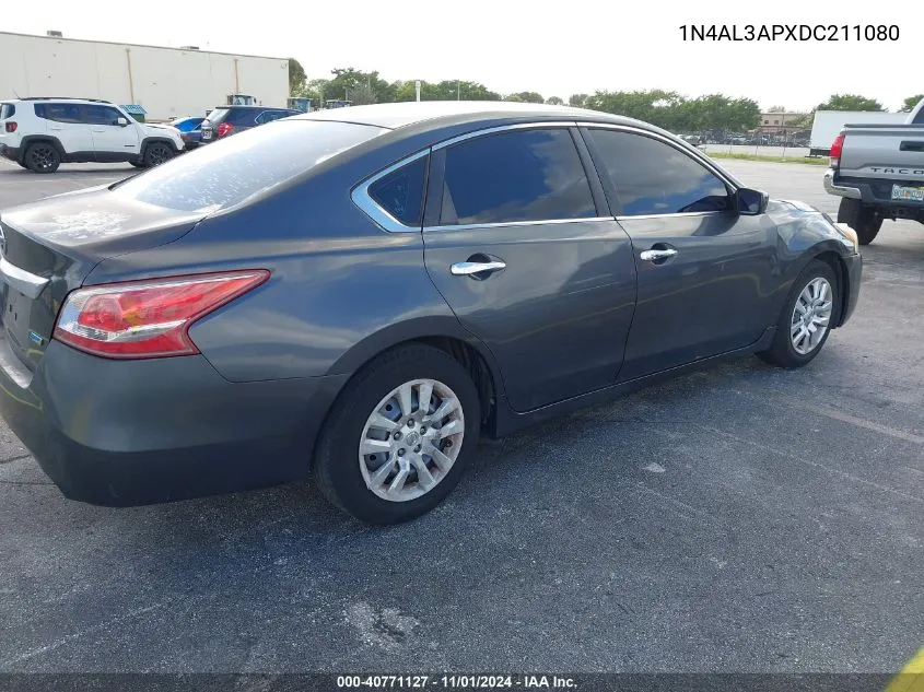 2013 Nissan Altima 2.5 S VIN: 1N4AL3APXDC211080 Lot: 40771127