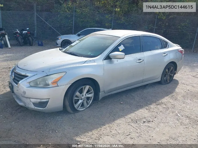 2013 Nissan Altima 2.5 Sv VIN: 1N4AL3AP5DC144615 Lot: 40773924