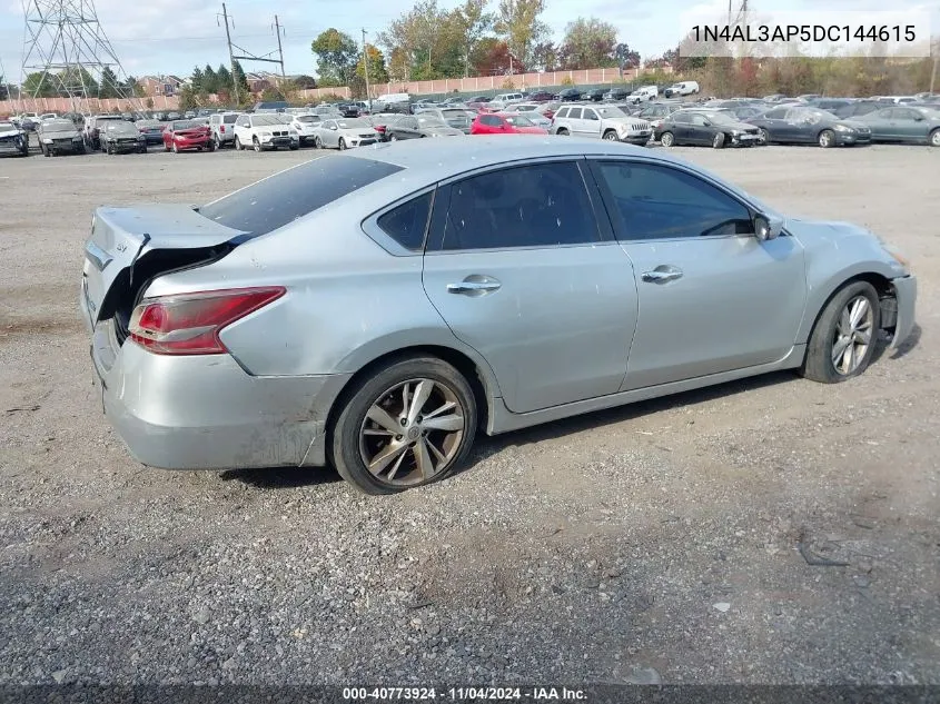 2013 Nissan Altima 2.5 Sv VIN: 1N4AL3AP5DC144615 Lot: 40773924