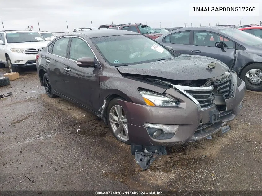 2013 Nissan Altima 2.5 Sl VIN: 1N4AL3AP0DN512266 Lot: 40774826