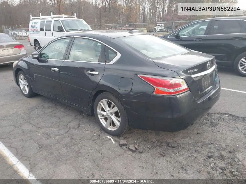 2013 Nissan Altima 2.5 Sv VIN: 1N4AL3AP3DN582294 Lot: 40786689