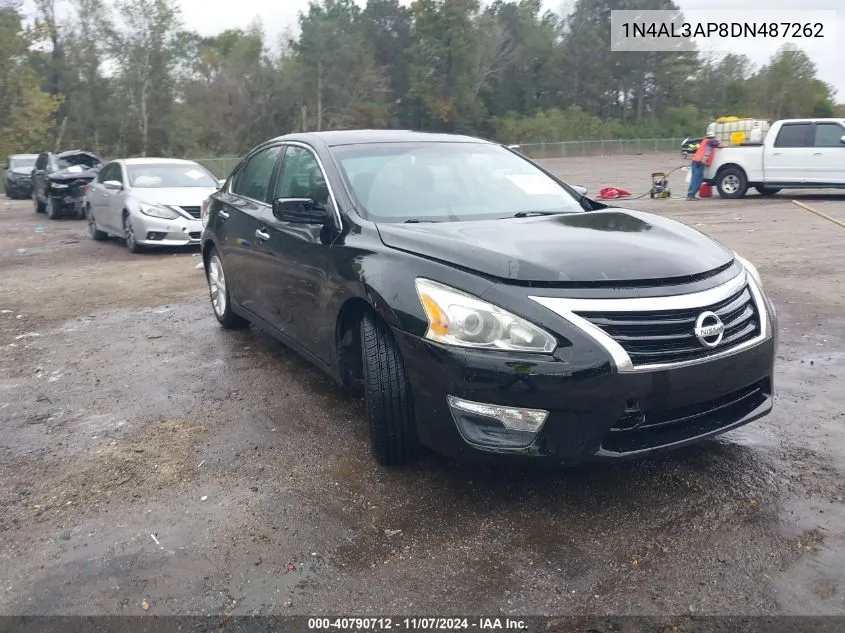 2013 Nissan Altima 2.5 Sv VIN: 1N4AL3AP8DN487262 Lot: 40790712