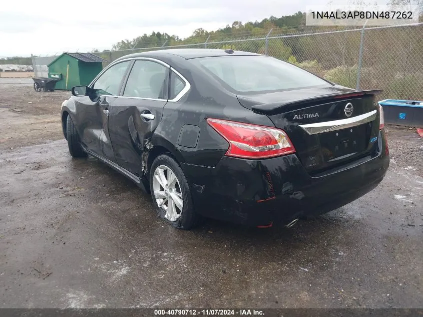 2013 Nissan Altima 2.5 Sv VIN: 1N4AL3AP8DN487262 Lot: 40790712