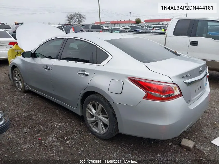 1N4AL3AP2DN444181 2013 Nissan Altima 2.5/S/Sv/Sl