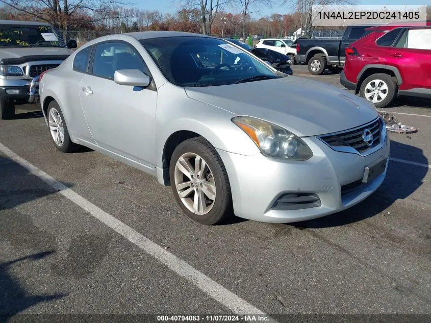 2013 Nissan Altima 2.5 S VIN: 1N4AL2EP2DC241405 Lot: 40794083