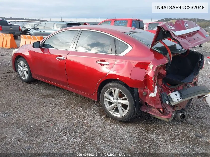 2013 Nissan Altima 2.5 Sl VIN: 1N4AL3AP9DC232048 Lot: 40796242