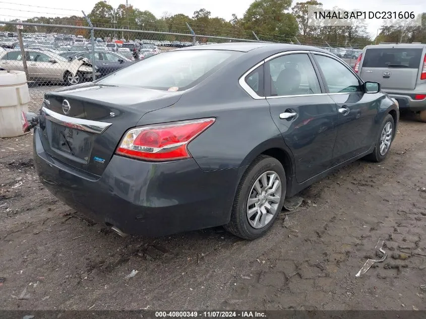 2013 Nissan Altima 2.5 S VIN: 1N4AL3AP1DC231606 Lot: 40800349