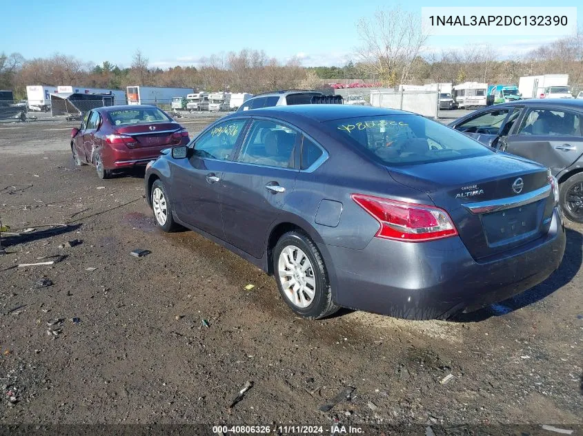 2013 Nissan Altima 2.5 S VIN: 1N4AL3AP2DC132390 Lot: 40806326