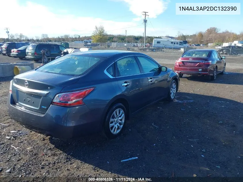 2013 Nissan Altima 2.5 S VIN: 1N4AL3AP2DC132390 Lot: 40806326