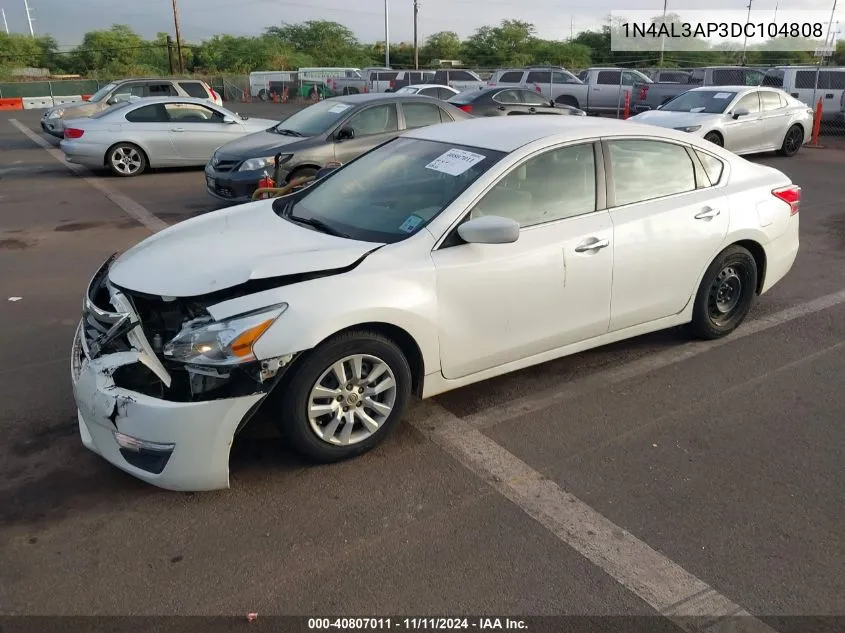 2013 Nissan Altima 2.5/S/Sv/Sl VIN: 1N4AL3AP3DC104808 Lot: 40807011