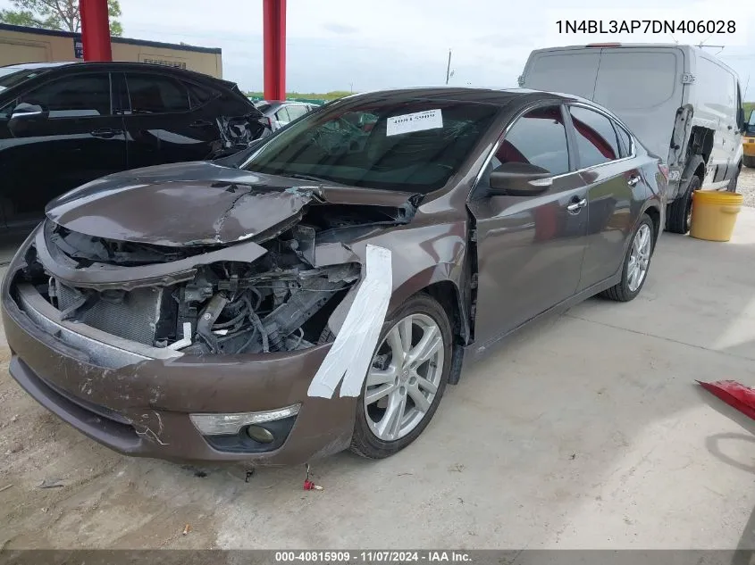 2013 Nissan Altima 3.5 Sv VIN: 1N4BL3AP7DN406028 Lot: 40815909