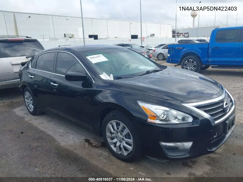 1N4AL3AP5DN422403 2013 Nissan Altima 2.5 S