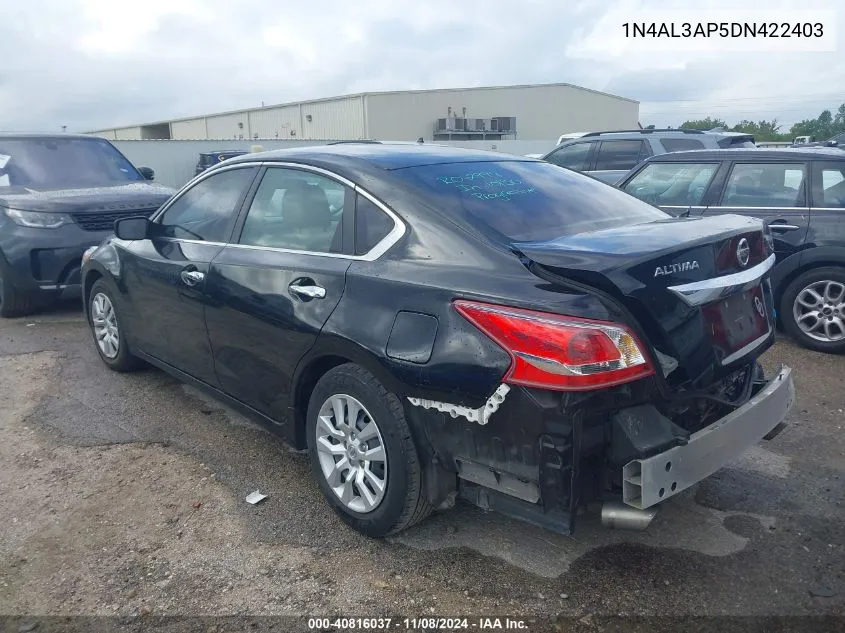 1N4AL3AP5DN422403 2013 Nissan Altima 2.5 S