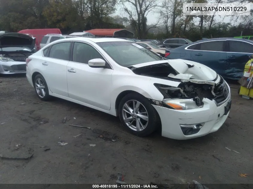 2013 Nissan Altima 2.5 Sv VIN: 1N4AL3AP6DN510229 Lot: 40818195