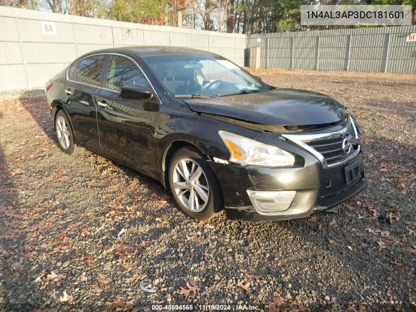 2013 Nissan Altima 2.5 Sv VIN: 1N4AL3AP3DC181601 Lot: 40894568