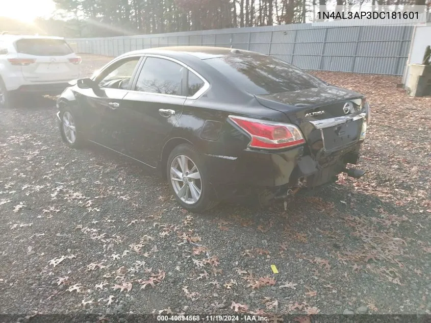 2013 Nissan Altima 2.5 Sv VIN: 1N4AL3AP3DC181601 Lot: 40894568