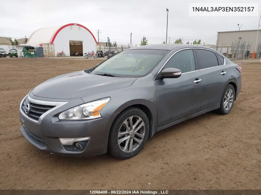 2014 Nissan Altima VIN: 1N4AL3AP3EN352157 Lot: 12066408