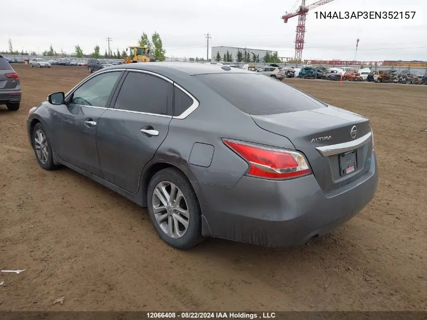 2014 Nissan Altima VIN: 1N4AL3AP3EN352157 Lot: 12066408