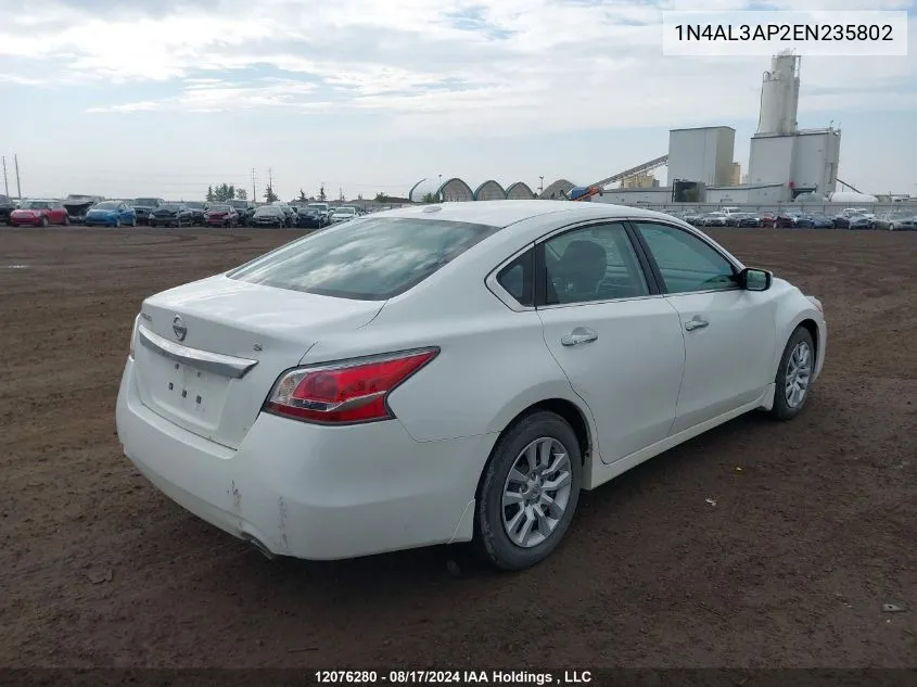 1N4AL3AP2EN235802 2014 Nissan Altima