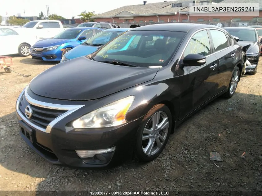 2014 Nissan Altima VIN: 1N4BL3AP3EN259241 Lot: 12092877