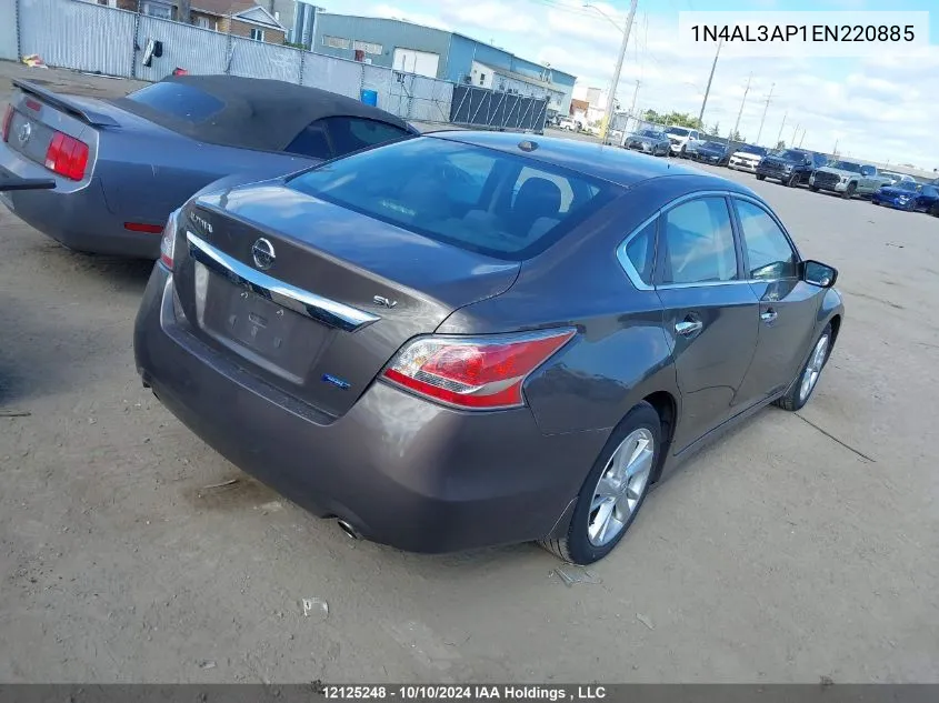 2014 Nissan Altima VIN: 1N4AL3AP1EN220885 Lot: 12125248