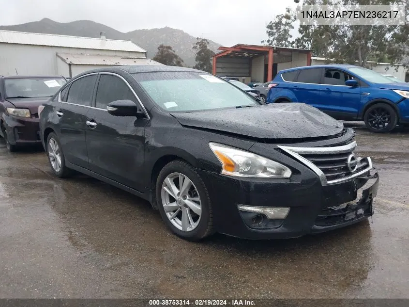 2014 Nissan Altima 2.5 Sv VIN: 1N4AL3AP7EN236217 Lot: 38753314