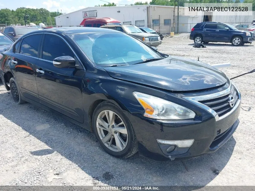 2014 Nissan Altima 2.5 Sv VIN: 1N4AL3AP8EC122528 Lot: 39387853