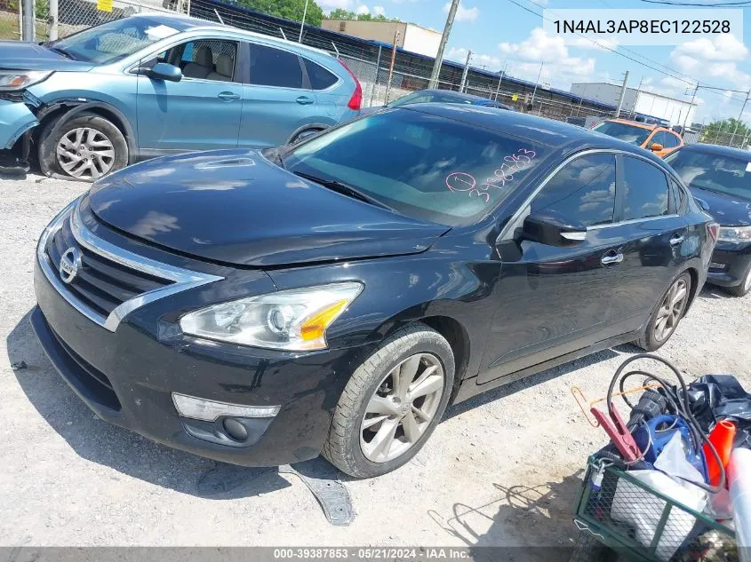 1N4AL3AP8EC122528 2014 Nissan Altima 2.5 Sv