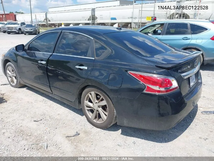 2014 Nissan Altima 2.5 Sv VIN: 1N4AL3AP8EC122528 Lot: 39387853