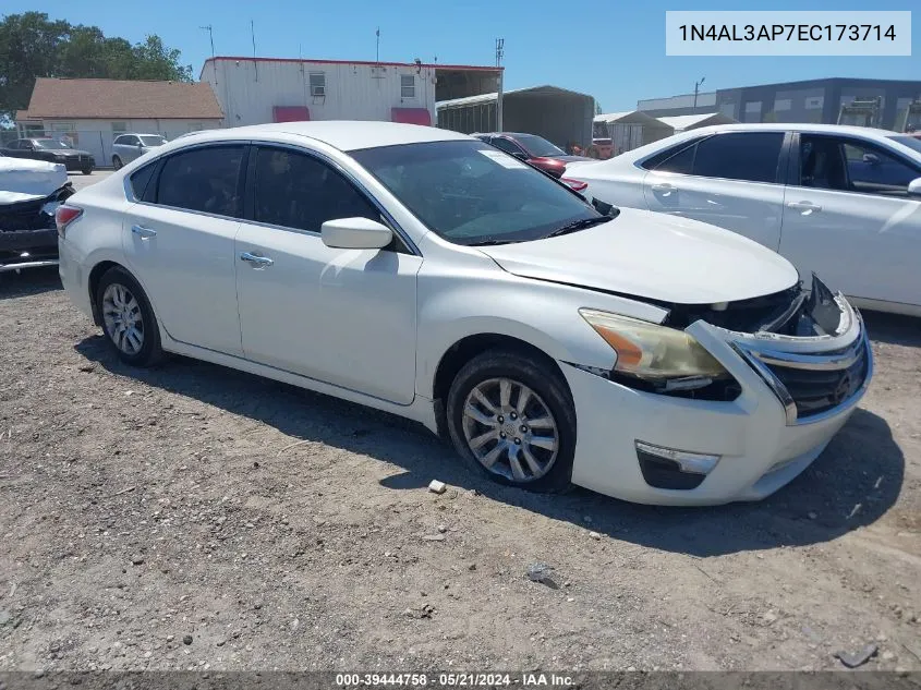 2014 Nissan Altima 2.5 S VIN: 1N4AL3AP7EC173714 Lot: 39444758