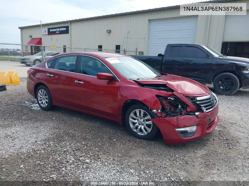 1N4AL3AP6EN387968 2014 Nissan Altima 2.5 S