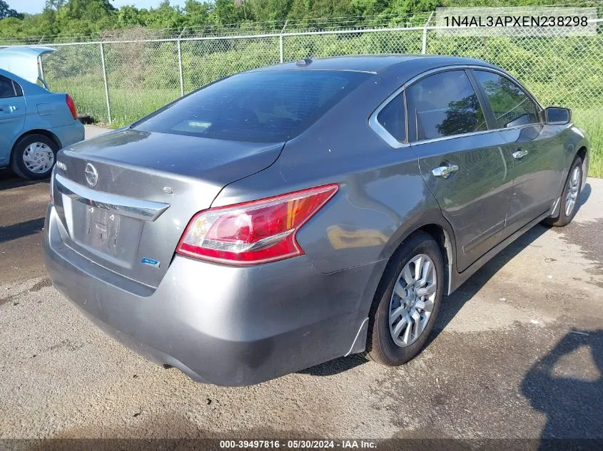 1N4AL3APXEN238298 2014 Nissan Altima 2.5 S