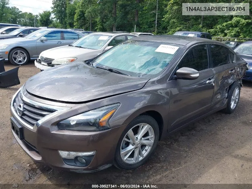 1N4AL3AP3EC186704 2014 Nissan Altima 2.5 Sl