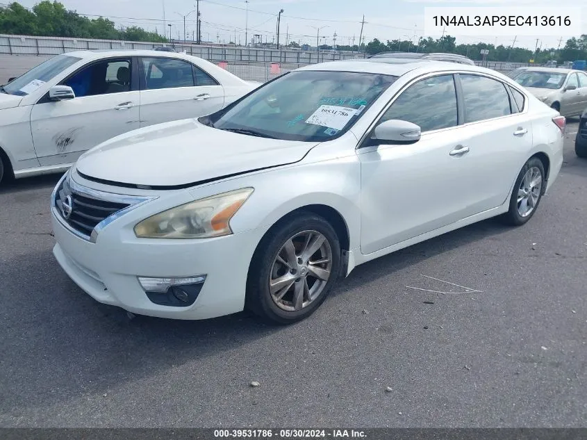 1N4AL3AP3EC413616 2014 Nissan Altima 2.5 Sl