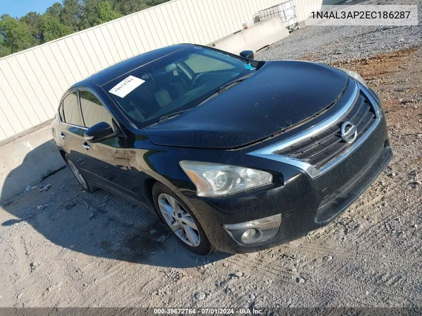 1N4AL3AP2EC186287 2014 Nissan Altima 2.5 Sv