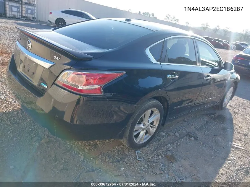 1N4AL3AP2EC186287 2014 Nissan Altima 2.5 Sv