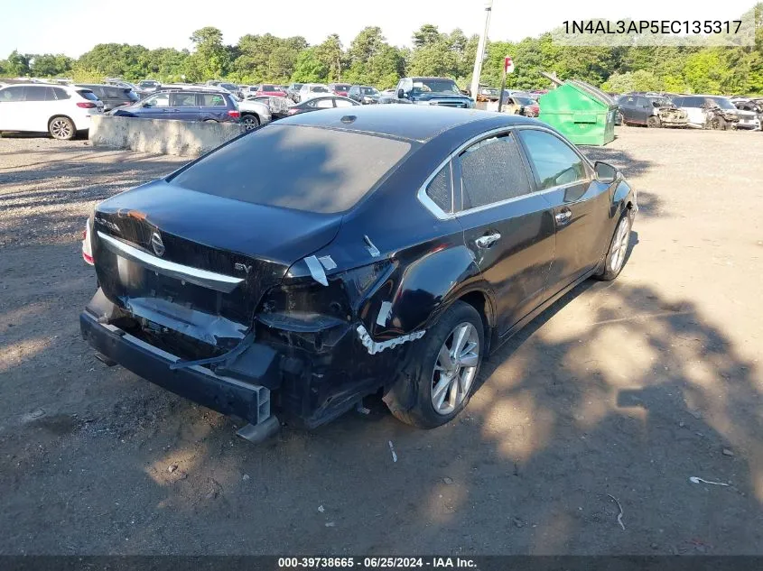 1N4AL3AP5EC135317 2014 Nissan Altima 2.5 Sv