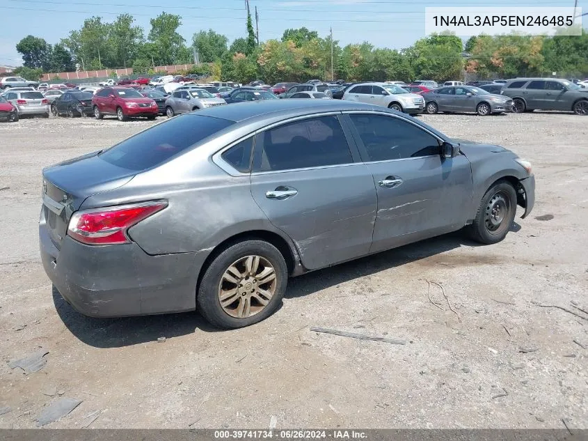 2014 Nissan Altima 2.5 S VIN: 1N4AL3AP5EN246485 Lot: 39741734